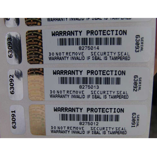 High Security Hologram Stickers