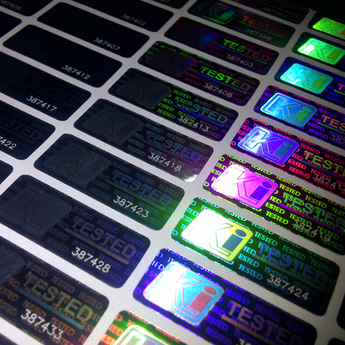 Hologram Labels and Stickers