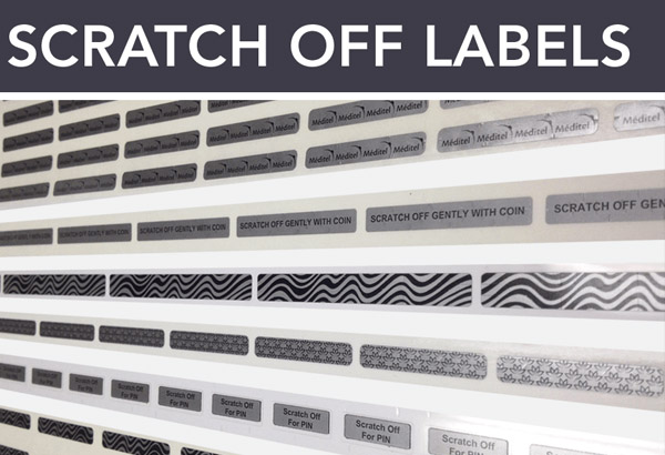 Hologram Scratch Off Labels
