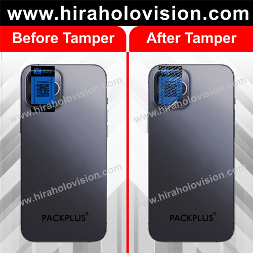 Mobile Camera Tamper Evident Seal